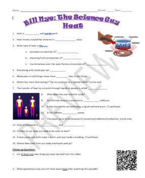 Answers To Bill Nye Heat Study Guide Epub