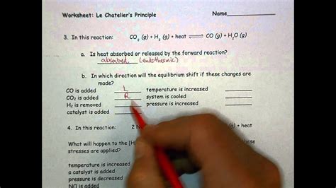 Answers To Chemfax Labs Lechateilers Principle Reader