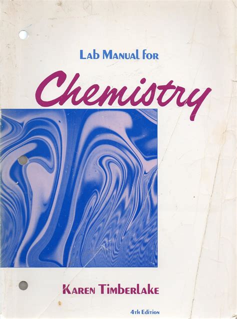 Answers To Chemistry Lab Manual Timberlake PDF