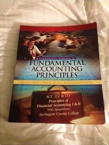 Answers To Fundamental Accounting Principles 20th Edition Doc