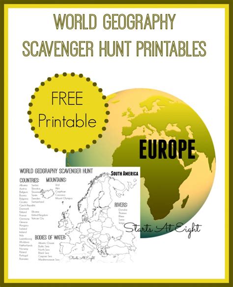 Answers To Geography Scavenger Hunt Reader