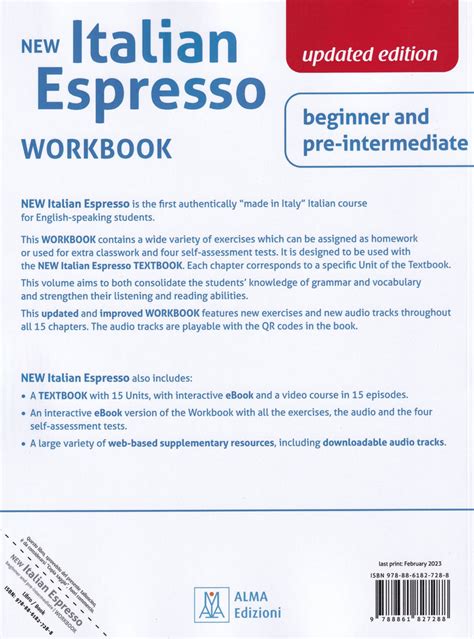 Answers To Italian Espresso Work 1 Kindle Editon