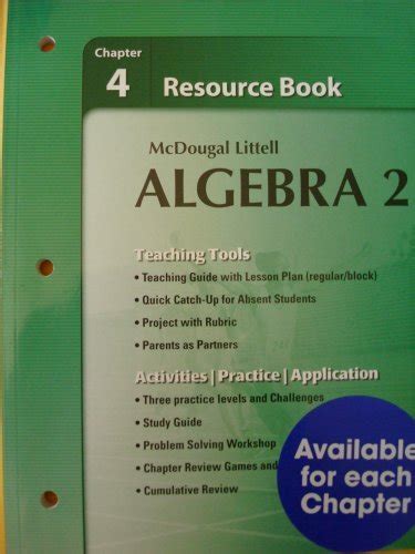 Answers To Mcdougal Resource Algebra 2 Doc