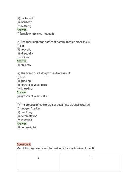 Answers To Ncert Textbook Questions Doc