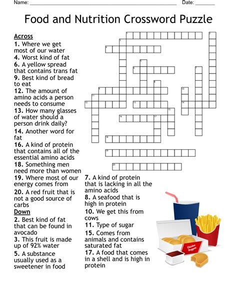 Answers To Nutrition Pyramid Crossword Puzzle Epub