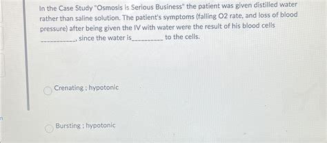 Answers To Osmosis Is Serious Buisness PDF