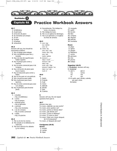 Answers To Paso A 2 Workbook Kindle Editon