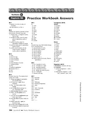 Answers To Realidades 3 Workbook Pg 114 Kindle Editon