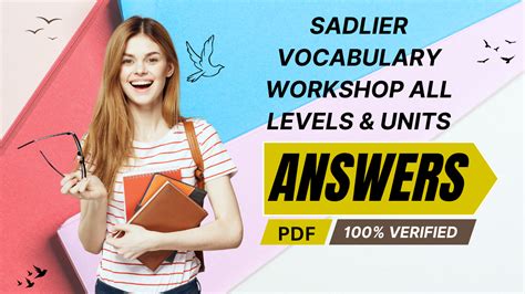 Answers To Sadlier Vocabulary Workshop 2013 PDF