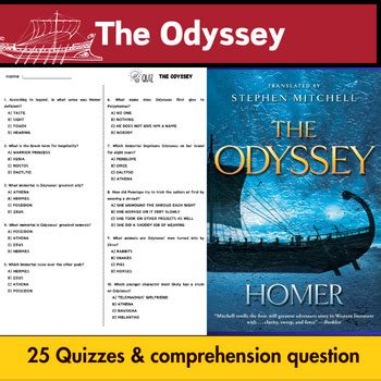 Answers To The Odyssey Questions Reader