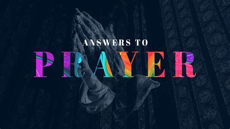 Answers to Prayer Kindle Editon