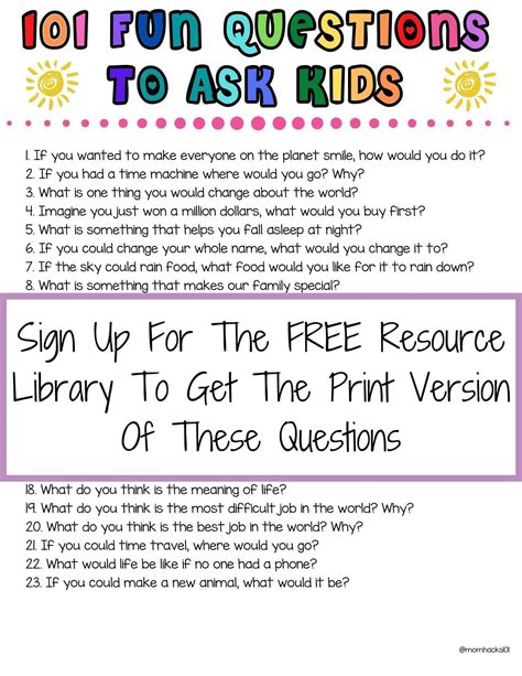 Answers to Your Kids Questions PDF