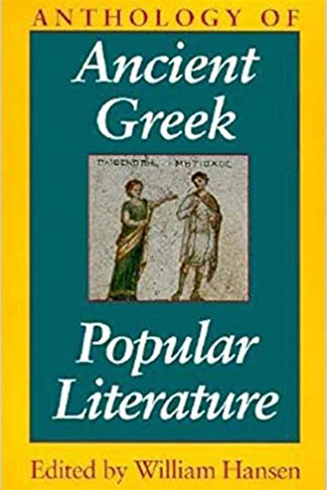 Anthology of Ancient Greek Popular Literature PDF