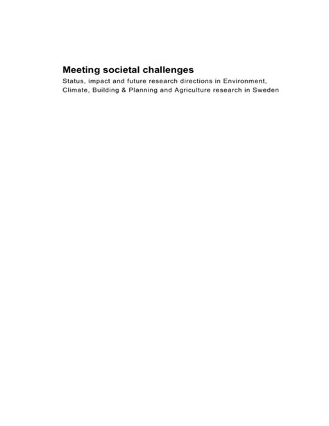 Anthropology in Action: Meeting Societal Challenges