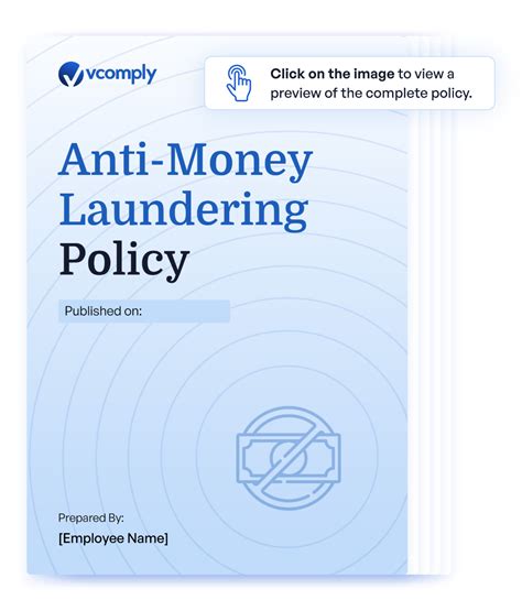 Anti-Money Laundering Policy Template: A Comprehensive Guide for Charities