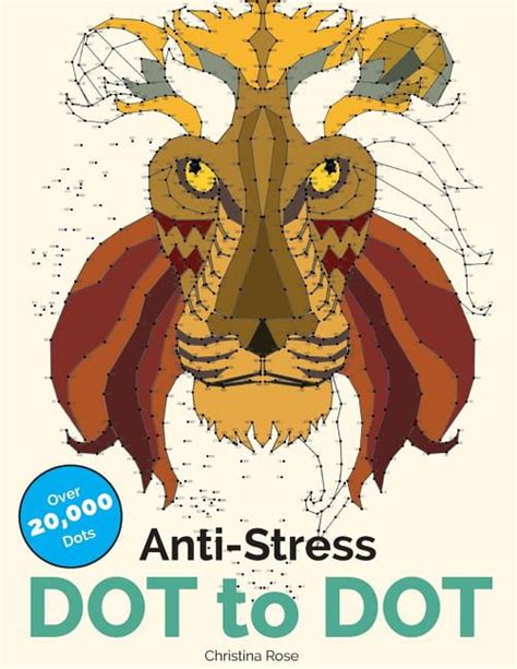 Anti-Stress Dot To Dot Relaxing and Inspirational Adult Dot To Dot Colouring Book Reader