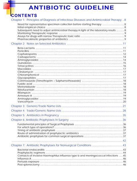 Antibiotic Lock Solution Guideline University Epub