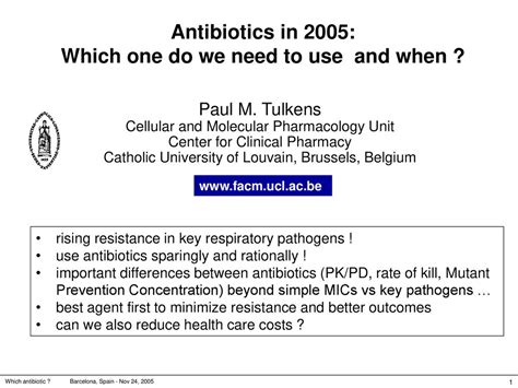 Antibiotics 2005 PDF