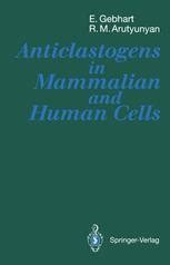 Anticlastogens in Mammalian and Human Cells PDF
