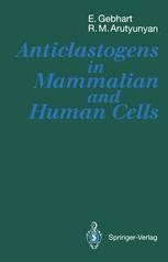 Anticlastogens in Mammalian and Human Cells PDF