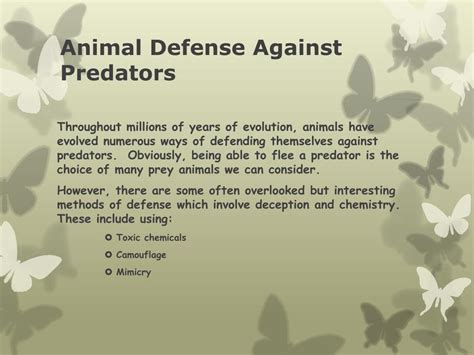 Antipredator Defenses in Birds and Mammals Doc