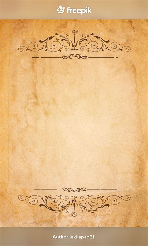 Antique Paper Template