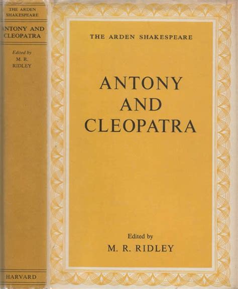 Antony and Cleopatra Arden Shakespeare Reader