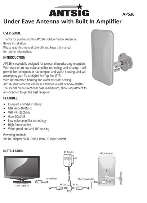 Antsig Universal Remote Manual PDF PDF