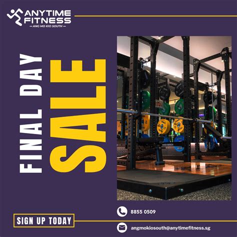 Anytime Fitness Ang Mo Kio: 24/7 Fitness Revolutionizing Your Workout Experience