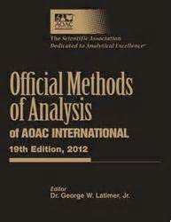 Aoac 19th Edition Ebook PDF