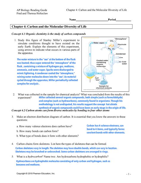 Ap Bio Guided Reading Answer Reader