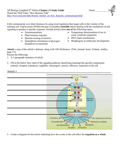 Ap Biology Campbell 8th Edition Study Guide Answers Doc