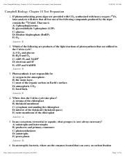 Ap Biology Campbell Chapter 10 Study Guide Answers Reader