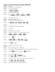 Ap Physics C 1984 Mc Answer Key PDF