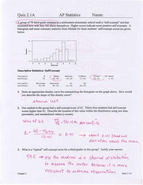 Ap Statistics Quiz Answers Kindle Editon