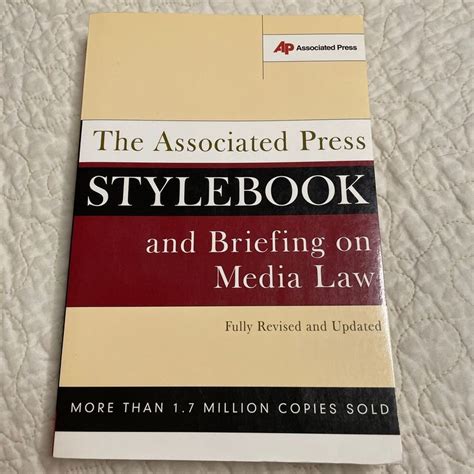 Ap Stylebook and Briefing on Media Law PDF