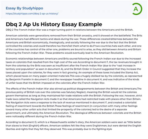 Ap Us History Essay Answers Reader