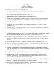 Ap World History Chapter 20 Study Guide Answers Reader