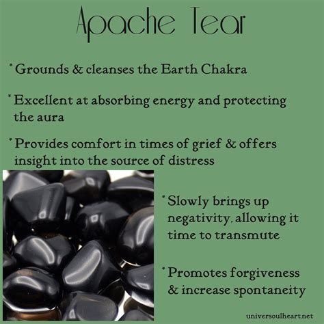 Apache Tears: A Glimpse into the Spiritual and Healing Properties of Obsidian