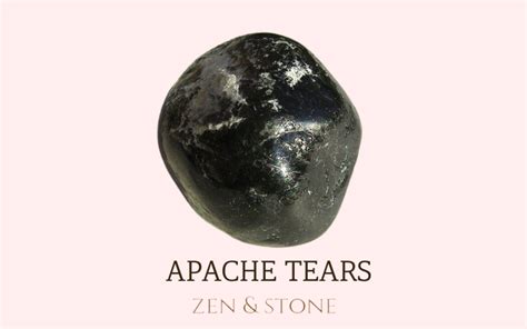 Apache Tears Crystal: A Tale of Healing and Transformation