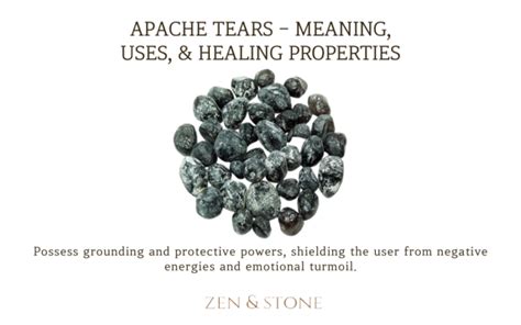 Apache Tears Meaning: Unveiling the Enigmatic History and Healing Properties