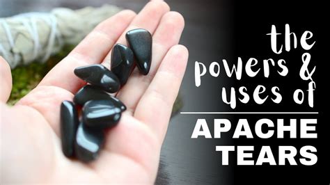 Apache Tears Spiritual Meaning: A Comprehensive Exploration of Black Obsidian's Powers