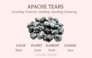 Apache Tears Spiritual Meaning: Healing, Protection, and Transformation