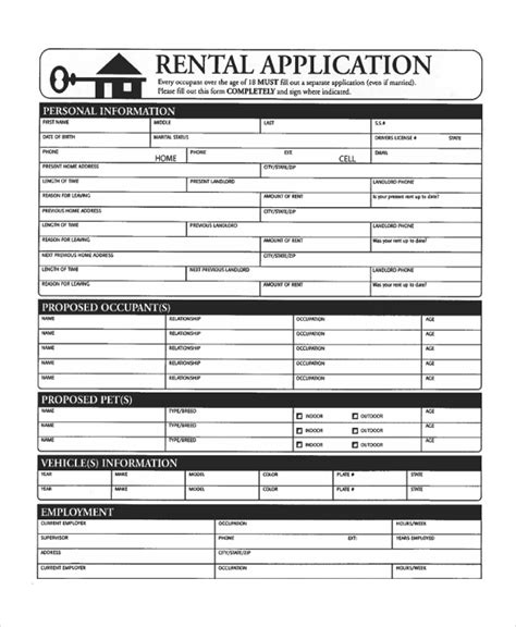 Apartment Application Template