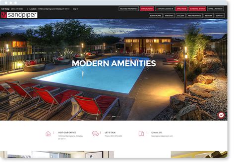 Apartment Website Templates