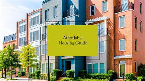Apartments That Accept Financial Aid: A Guide to Affordable Housing