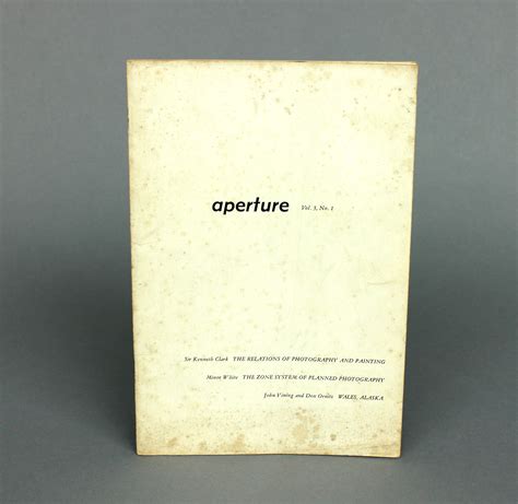 Aperture No. 1, 1952 - Minor White/EXPORATORY CAMERA / Nancy Newhall/THE CAPTION Ebook PDF