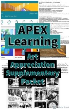 Apex Learning Art Appreciation Answer Key PDF