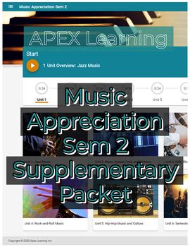 Apex Learning Music Appreciation Answers Kindle Editon