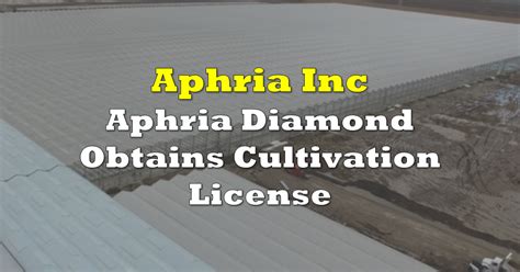 Aphria Diamond Cultivation System: